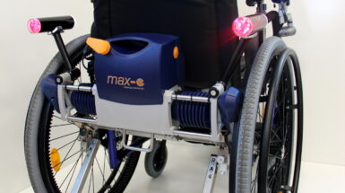 carrozzina elettronica leggera max-e lights