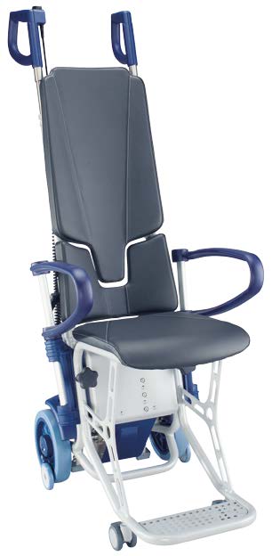 Montascale a ruote con seggiolino