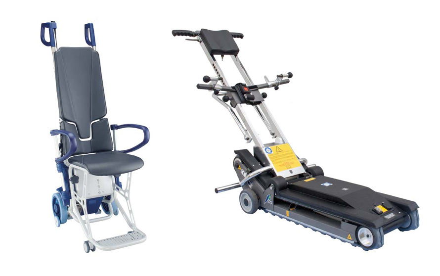 Noleggio montascale a ruote o cingoli Lucca