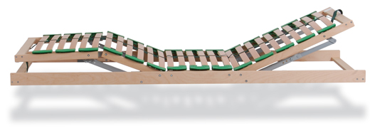 Rete ortopedica in 4 sezioni regolabile elettricamente KR3