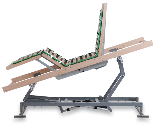 Rete ortopedica in 5 sezioni regolabile elettricamente KR8