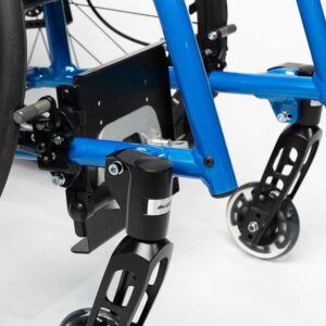 Poggiapiedi posizionabile in modo variabile