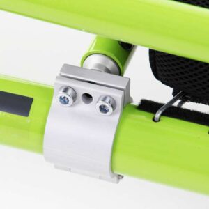 Lo schienale ha una lunghezza regolabile