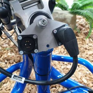 Bicicletta compatta FREAK el.- dispositivo di riposizionamento