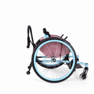 Maniglia di spinta centrale regolazione dell'inclinazione