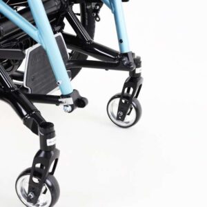 Poggiapiedi ripiegabile sul retro in posizione standard