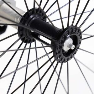 Ruota motrice con asse a sgancio rapido