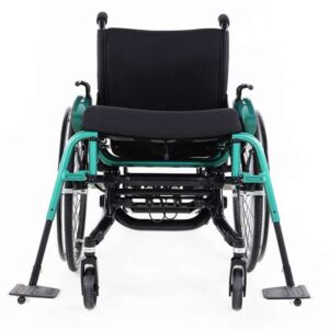 Poggiapiedi con stelo del telaio estraibile