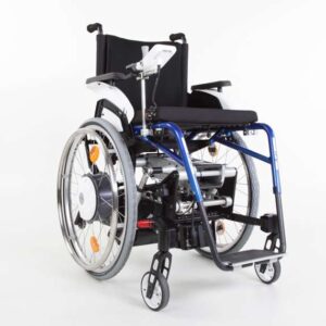 LIFT solid elettrica con motore e-fix come carrozzina elettrica leggera con regolazione dell'altezza del sedile