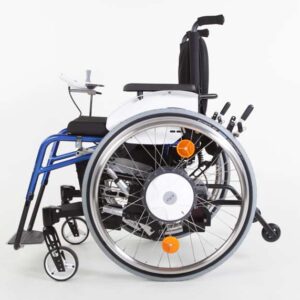 LIFT solid elettrica con motore e-fix come carrozzina elettrica leggera con regolazione dell'altezza del sedile