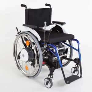 LIFT solid elettrica con motore e-fix come carrozzina elettrica leggera con regolazione dell'altezza del sedile