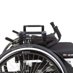 Schienale adattabile con imbottitura (sistema di cinghie)