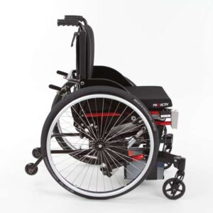 Poggiapiedi separato con parte anteriore del telaio orientabile