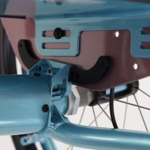 Possibilità di regolazione della piastra di seduta