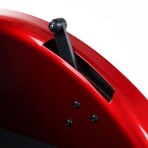 Leva del freno nella spondina paraspruzzi