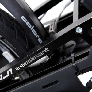 Forcella con il nome del prodotto