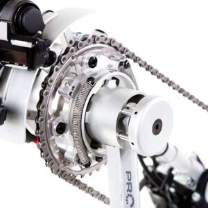 Freno a disco a contropedale idraulico con funzione di manovella a ruota libera