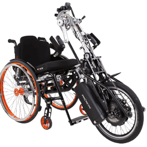 NJ1 e-assistant con sistema di azionamento Neodrives in combinazione con la Speedy 4all Ergo