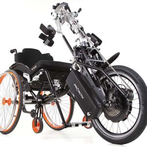 NJ1 e-assistant con sistema di azionamento Neodrives in combinazione con la Speedy 4all Ergo (ruota nel prolungamento dell'interasse)