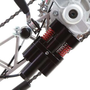 Freno a disco a contropedale idraulico con manovella a ruota libera