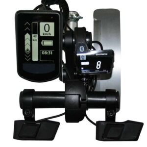 Comando a mento per il cambio e il display