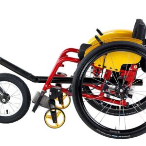 Ruota anteriore Outdoor con forcella sterzante su BUDDY 4all