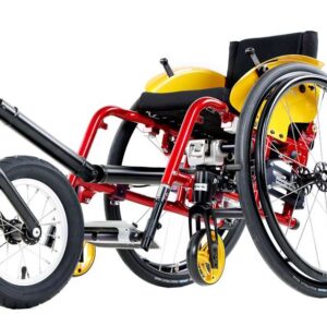 Ruota anteriore Outdoor con forcella sterzante su BUDDY 4all