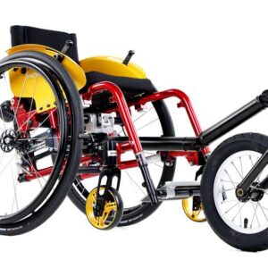 Ruota anteriore Outdoor con forcella sterzante su BUDDY 4all