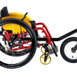 Ruota anteriore Outdoor con forcella sterzante su BUDDY 4all