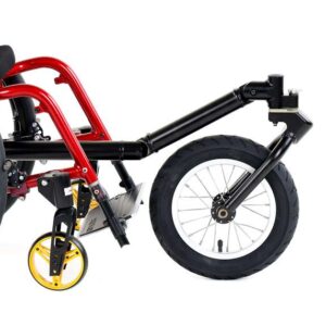 Ruota anteriore Outdoor con forcella sterzante su BUDDY 4all