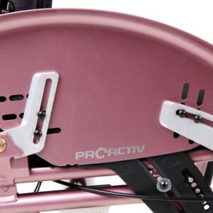 Spondina paraspruzzi in alluminio rimovibile mediante funzione di innesto