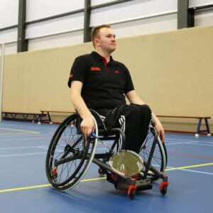 SPEEDY F1 4badminton con staffa posteriore dello schienale ERGO Back