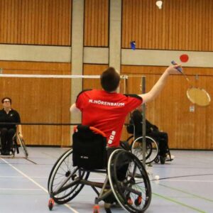 SPEEDY F1 4badminton con staffa posteriore dello schienale ERGO Back