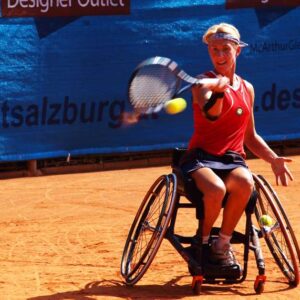 SPEEDY F1 4tennis con schienale adattabile e imbottitura (sistema di cinghie)