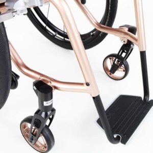 Poggiapiedi continuo con supporto pedana in gomma