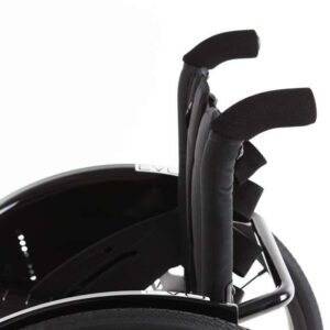 Schienale adattabile con imbottitura e tubo dello schienale con staffa per la presa integrata