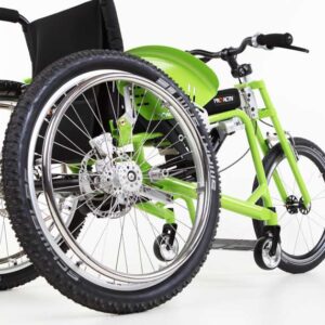 SPEEDY F2 con prolungamento dell'interasse con freno a disco in combinazione con l'attuatore di sterzo FREEWAY