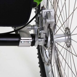 Prolungamento dell'interasse con freno a disco