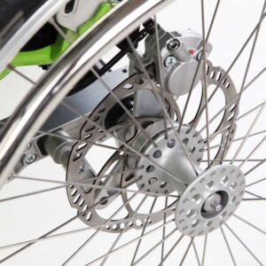 Prolungamento dell'interasse con freno a disco