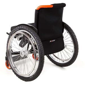 SPEEDY F2 con pneumatici off-road e prolungamento dell'interasse saldato fisso