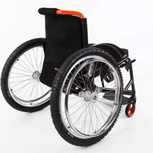 SPEEDY F2 con pneumatici off-road e prolungamento dell'interasse saldato fisso