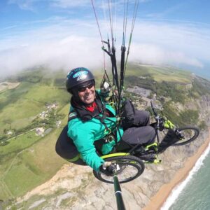 Volo in parapendio con SPEEDY F2 e attuatore di sterzo FREEWAY
