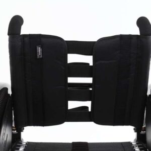 Schienale adattabile (sistema di cinghie) con imbottitura rimossa