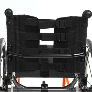 Schienale adattabile (sistema di cinghie) con imbottitura rimossa