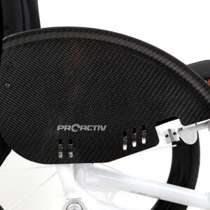 Spondina paraspruzzi in carbonio