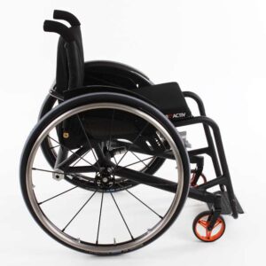 SPEEDY F2 con schienale adattabile (sistema di cinghie)