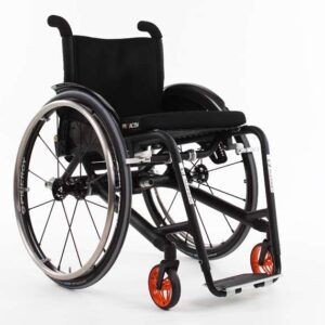 SPEEDY F2 con schienale adattabile (sistema di cinghie)