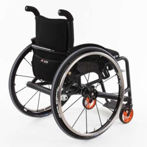 SPEEDY F2 con schienale adattabile (sistema di cinghie)