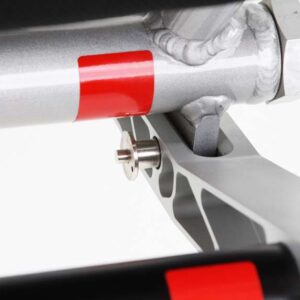 Prolungamento dell'interasse rimovibile tramite QuickPin