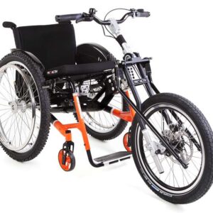 SPEEDY F2 con pneumatici off-road e prolungamento dell'interasse saldato fisso